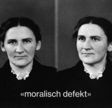 Foto von Pauline Schwarz aus dem Häftlingsdossier Nr. 389, Justizvollzugsanstalt Lenzburg